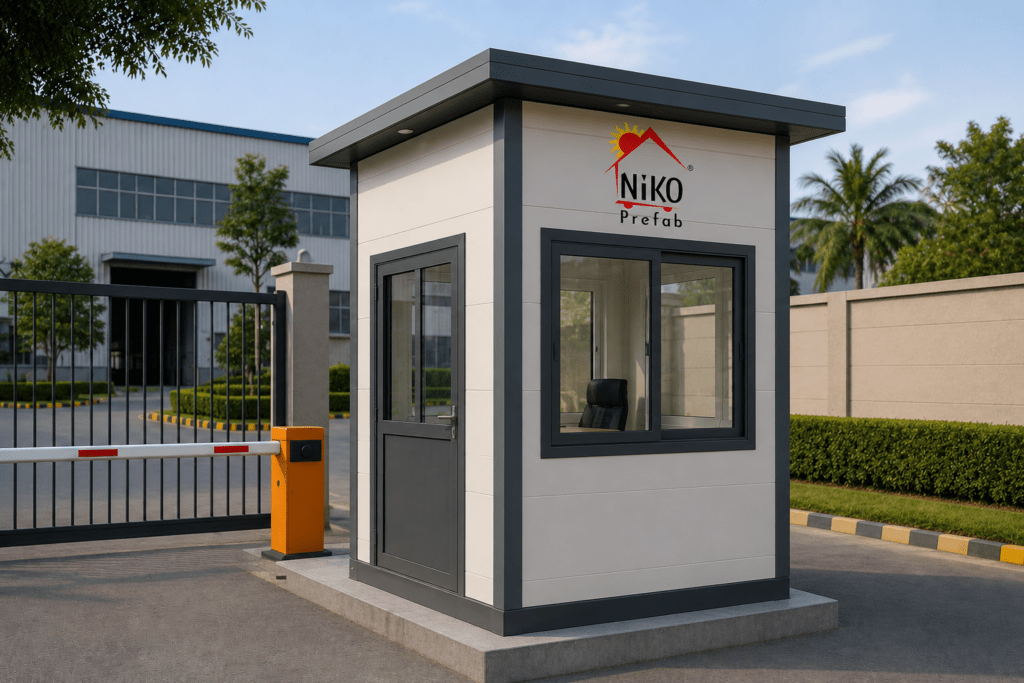 PUF Panel Security Guard Cabin