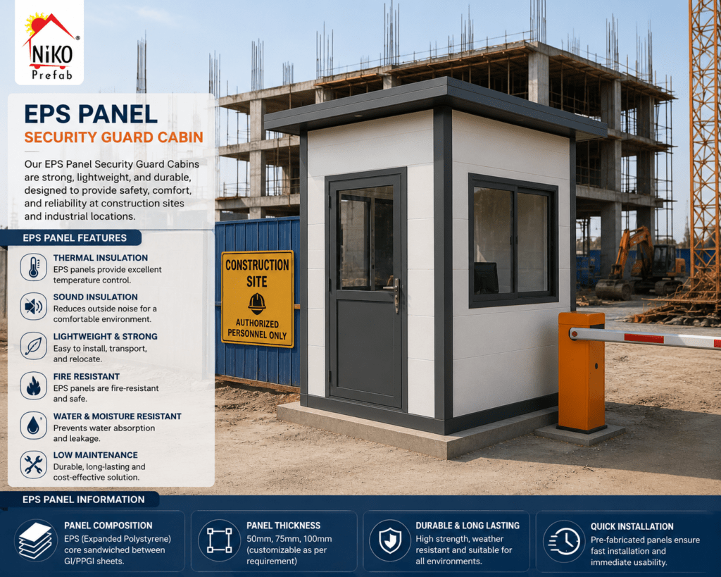 EPS Panel Security Guard Cabin